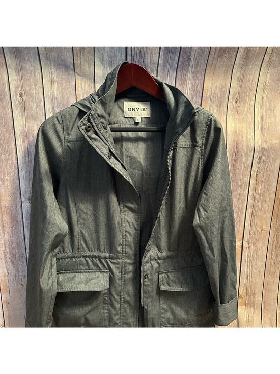Orvis Jackets & Blazers - Orvis Women's Gray Hooded Jacket Size Small